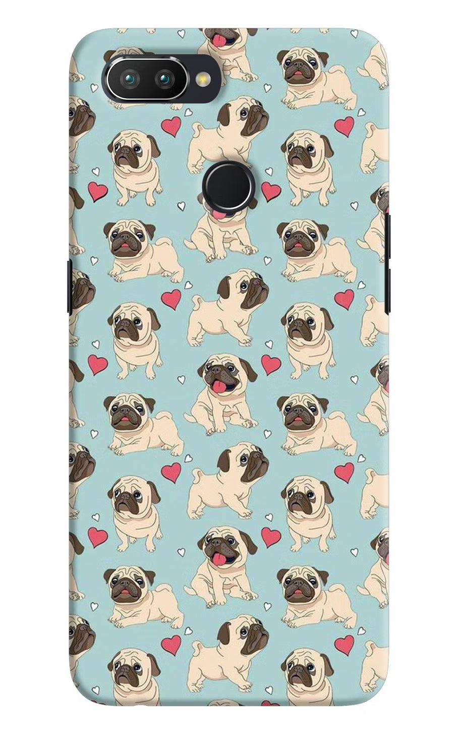 Pug Dog Realme 2 Pro Back Cover, Hard case