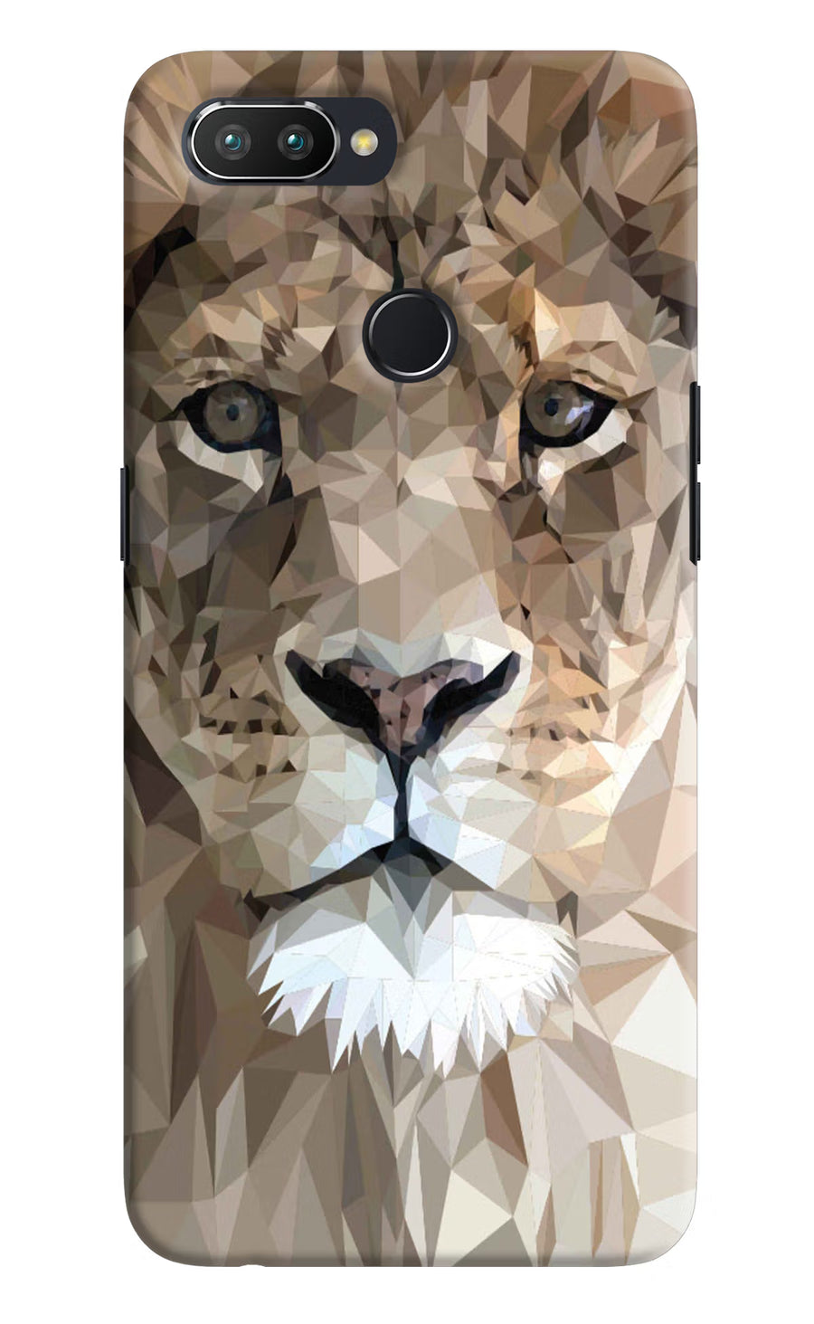 Lion Art Realme 2 Pro Back Cover, Hard case