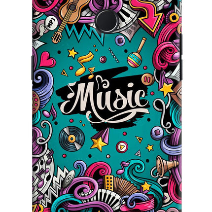 Music Graffiti Realme 2 Pro Hard Case Back Cover by Casekaro