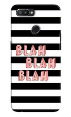 Blah Blah Blah Realme 2 Pro Hard Case Back Cover by Casekaro