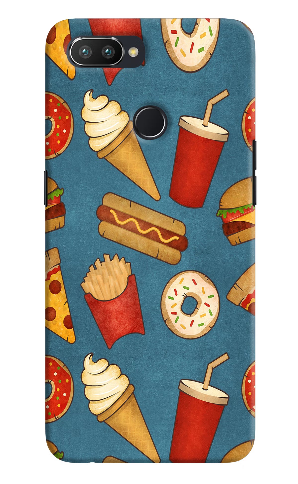 Foodie Realme 2 Pro Hard Case Back Cover by Casekaro