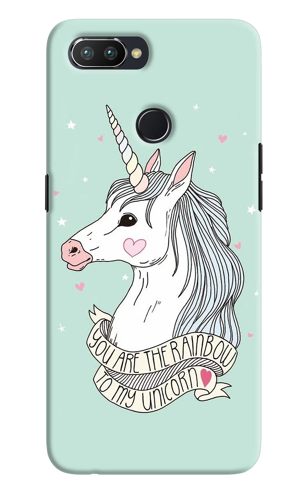 Unicorn Wallpaper Realme 2 Pro Hard Case Back Cover by Casekaro