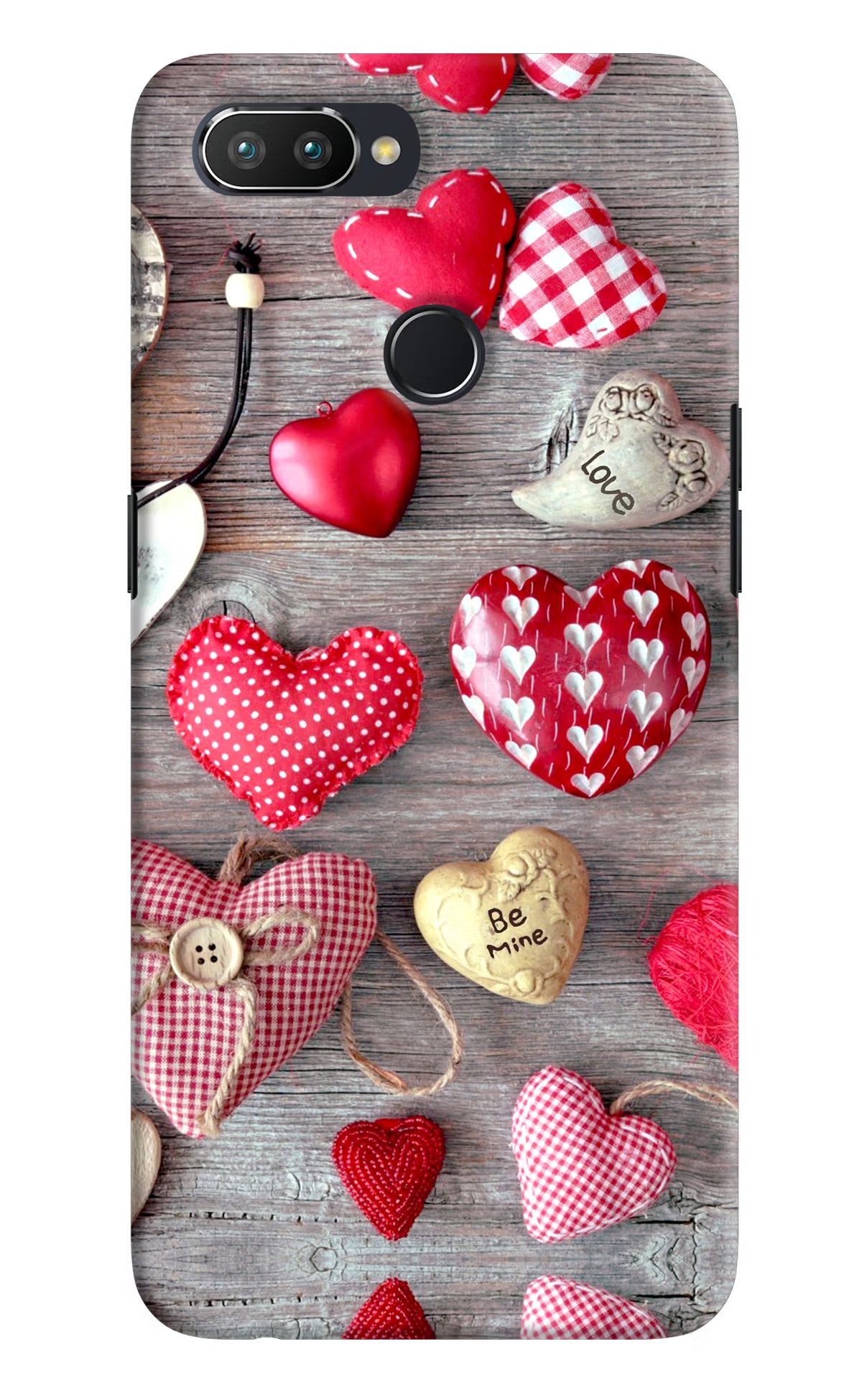 Love Wallpaper Realme 2 Pro Hard Case Back Cover by Casekaro