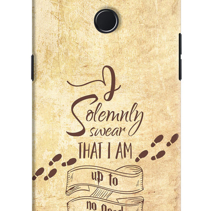 I Solemnly swear that i up to no good Realme 2 Pro Hard Case Back Cover by Casekaro