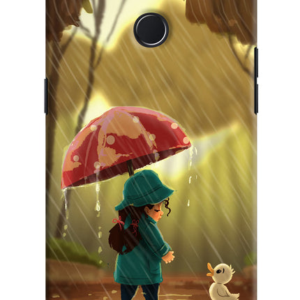 Rainy Day Realme 2 Pro Hard Case Back Cover by Casekaro