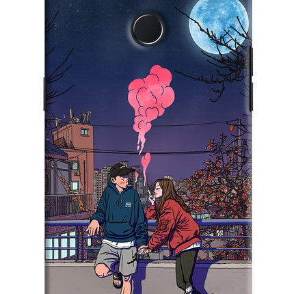 Chilling Couple Realme 2 Pro Hard Case Back Cover by Casekaro