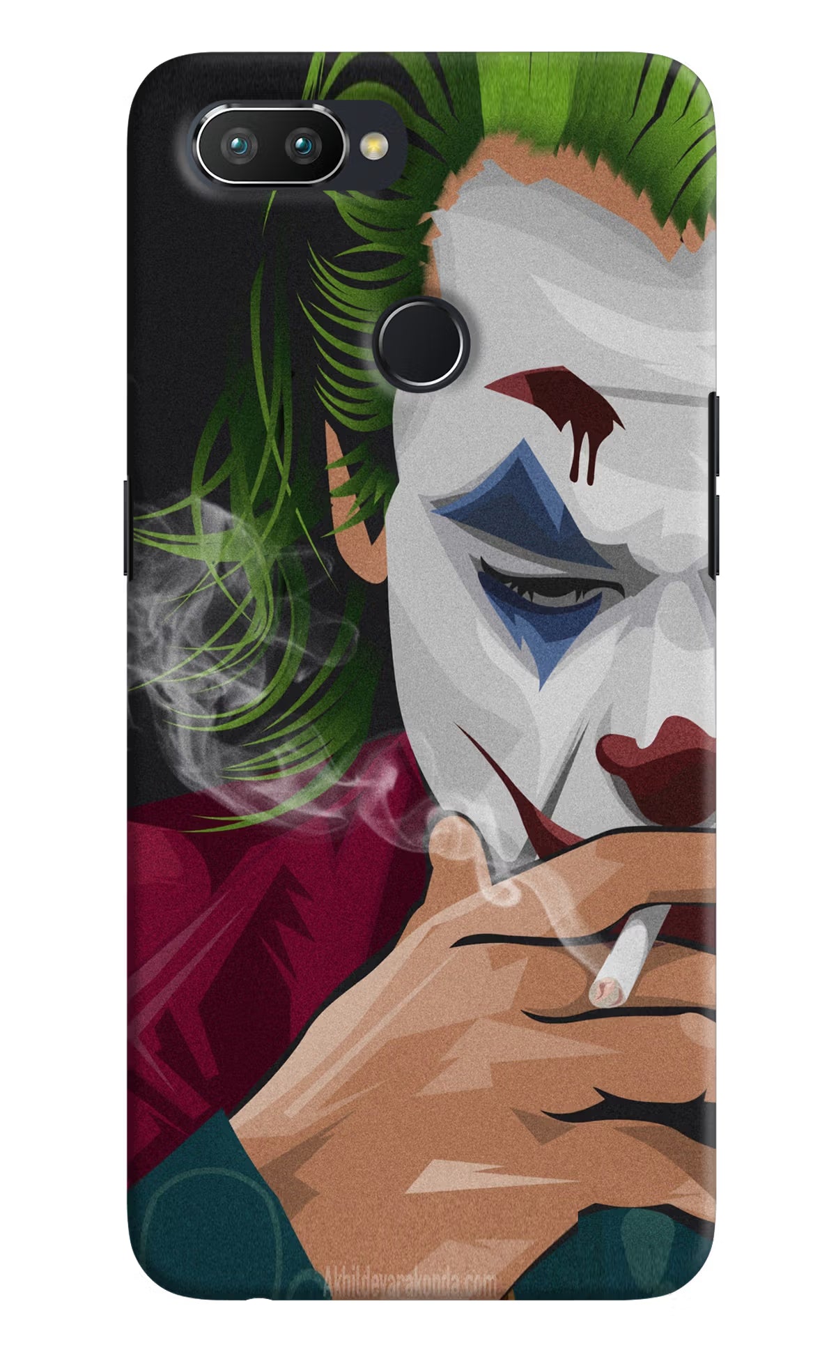 Joker Smoking Realme 2 Pro Hard Case Back Cover by Casekaro