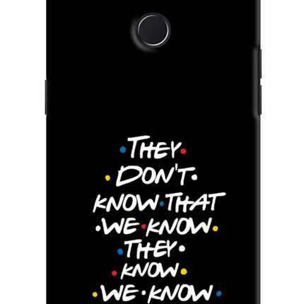 FRIENDS Dialogue Realme 2 Pro Hard Case Back Cover by Casekaro