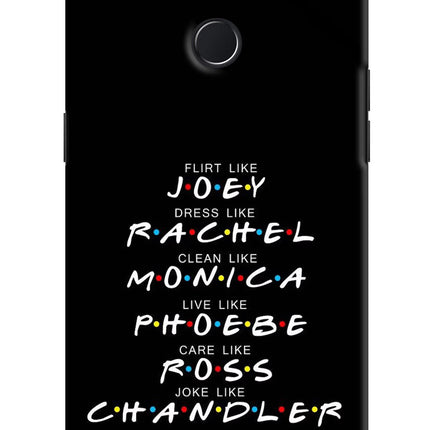 FRIENDS Character Realme 2 Pro Hard Case Back Cover by Casekaro