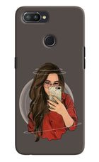 Selfie Queen Realme 2 Pro Hard Case Back Cover by Casekaro