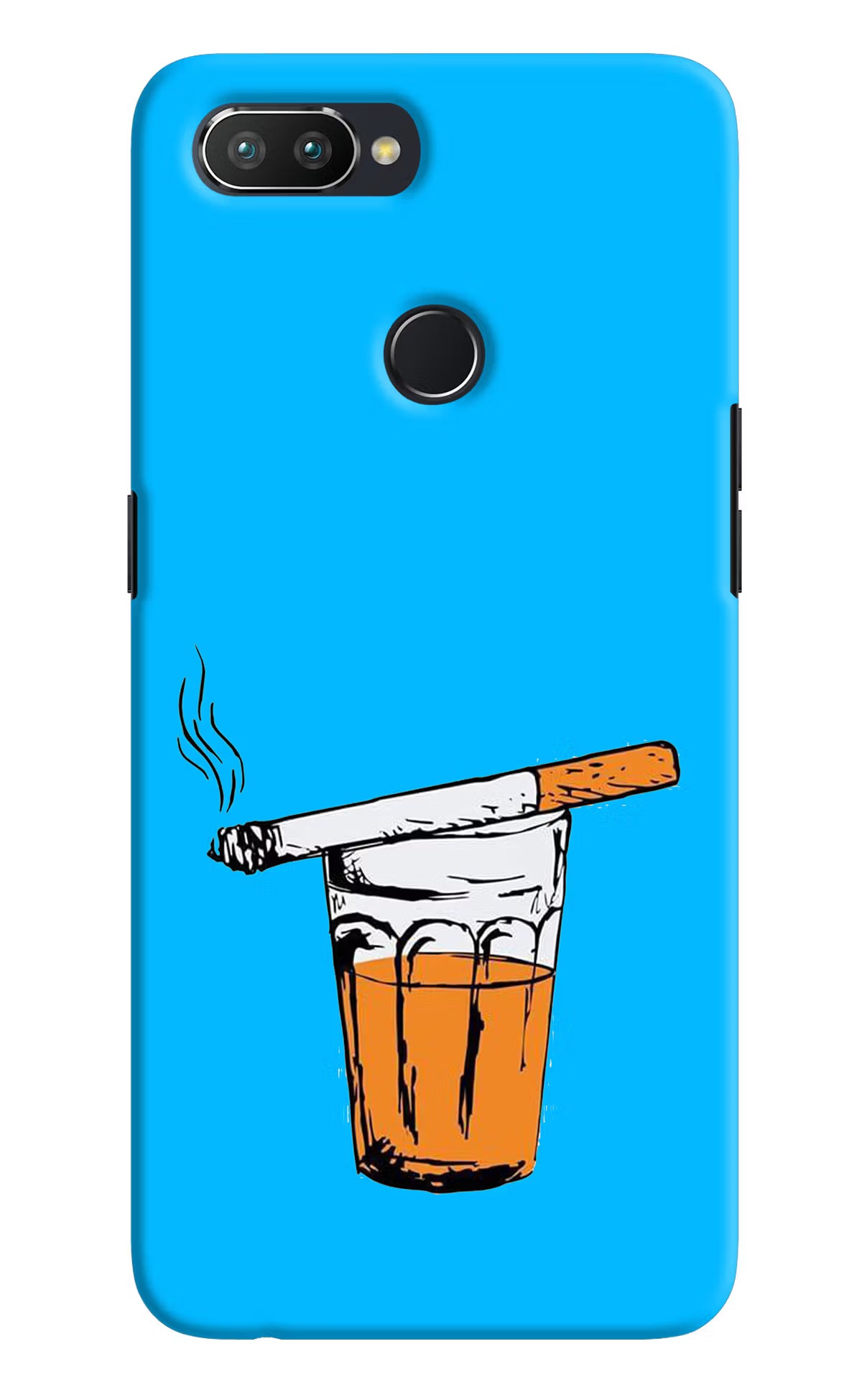 Chai Sutta Realme 2 Pro Hard Case Back Cover by Casekaro