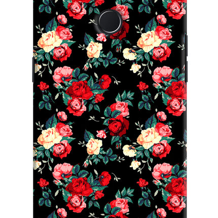Rose Pattern Realme 2 Pro Hard Case Back Cover by Casekaro