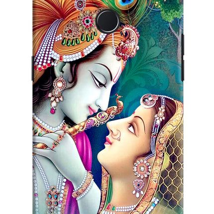 Lord Radha Krishna Realme 2 Pro Hard Case Back Cover by Casekaro