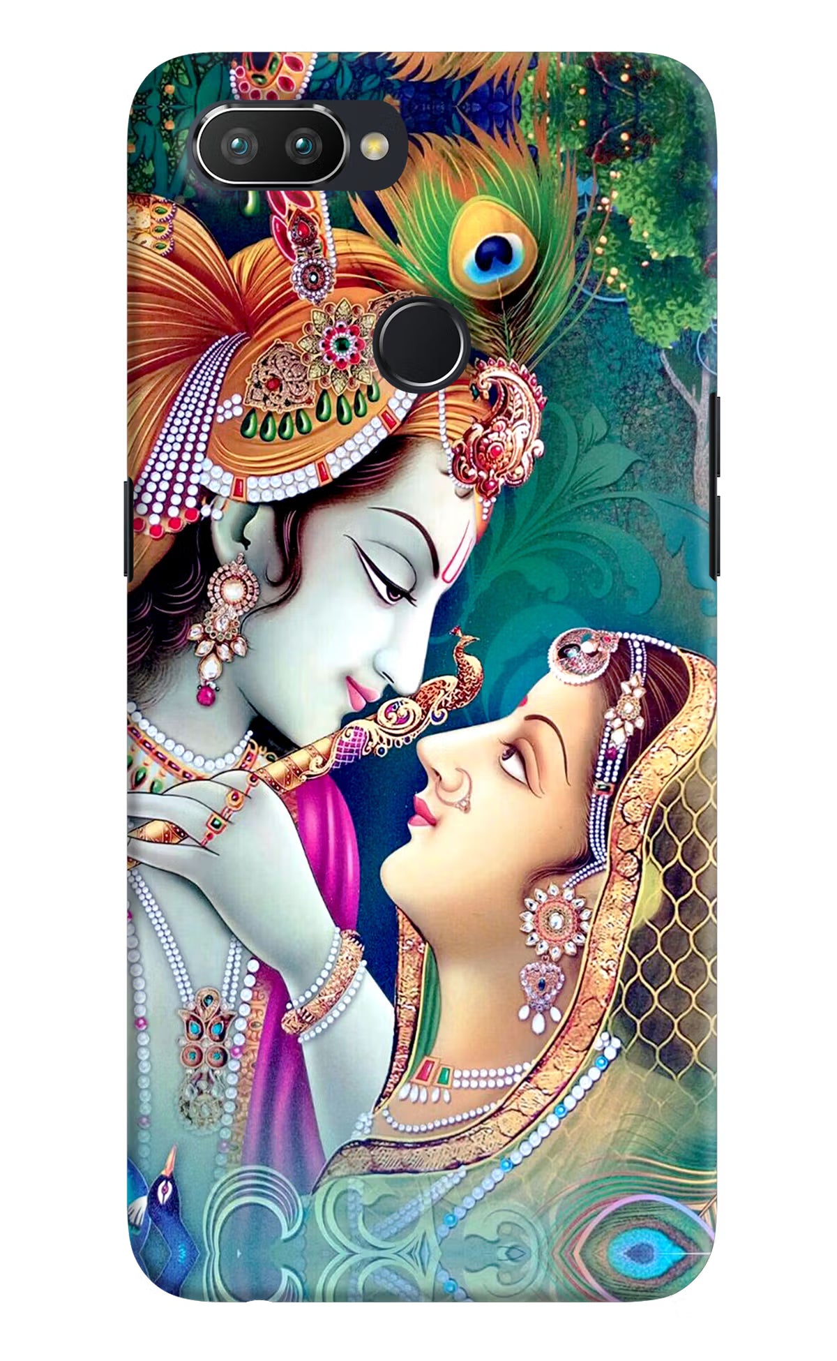 Lord Radha Krishna Realme 2 Pro Hard Case Back Cover by Casekaro