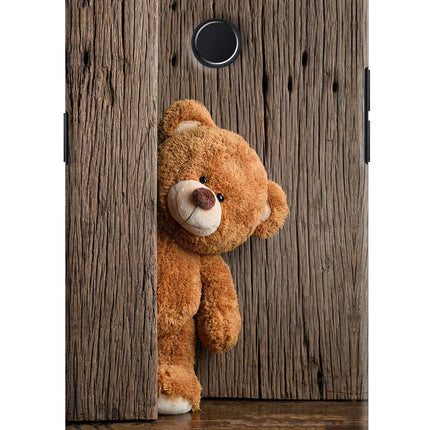 Teddy Wooden Realme 2 Pro Hard Case Back Cover by Casekaro