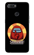 Among Us Shhh! Realme 2 Pro Hard Case Back Cover by Casekaro