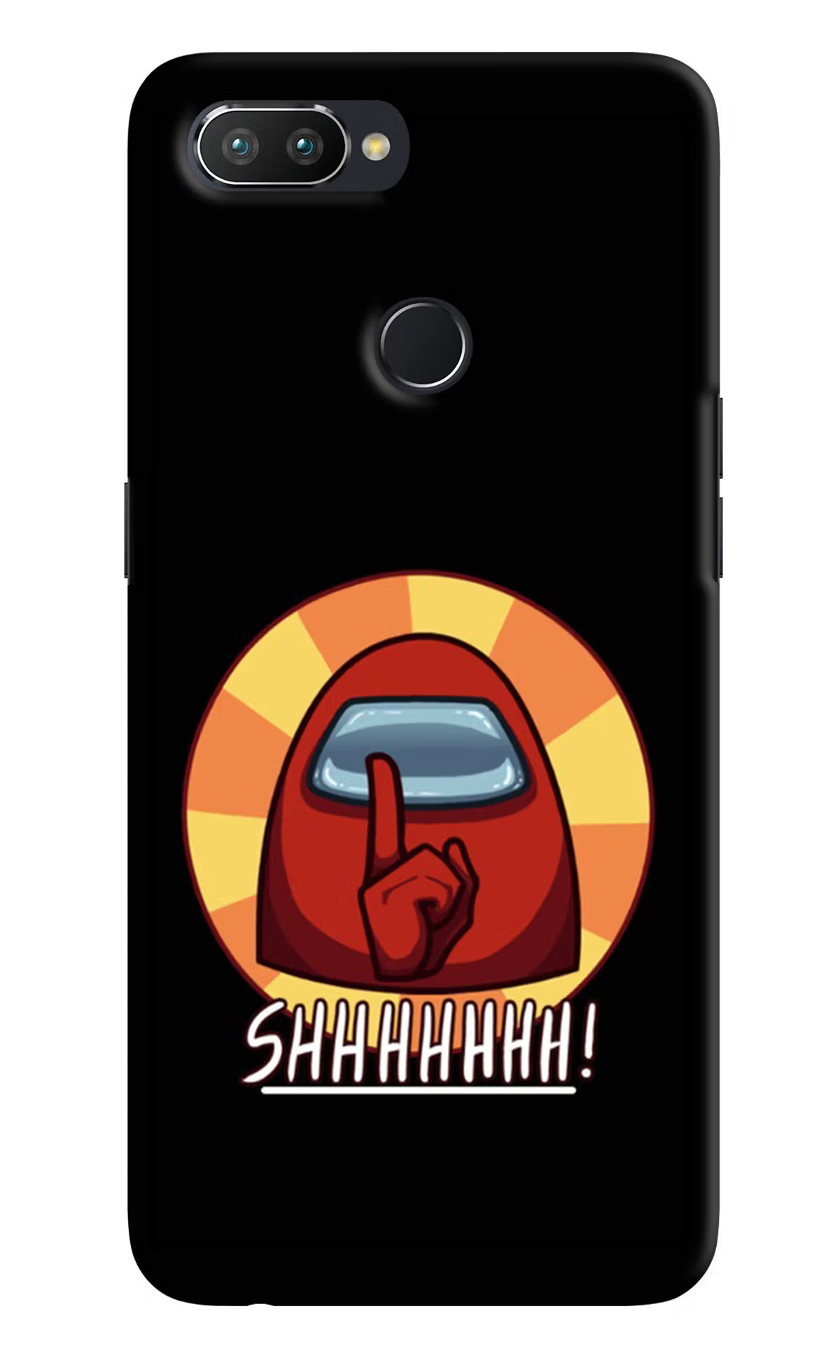 Among Us Shhh! Realme 2 Pro Hard Case Back Cover by Casekaro