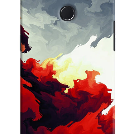 Fire Cloud Realme 2 Pro Hard Case Back Cover by Casekaro