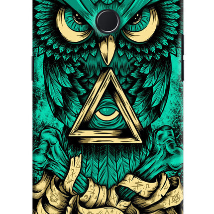 Green Owl Realme 2 Pro Hard Case Back Cover by Casekaro