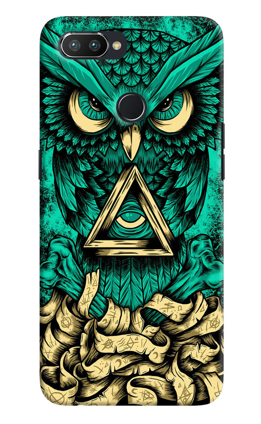 Green Owl Realme 2 Pro Hard Case Back Cover by Casekaro