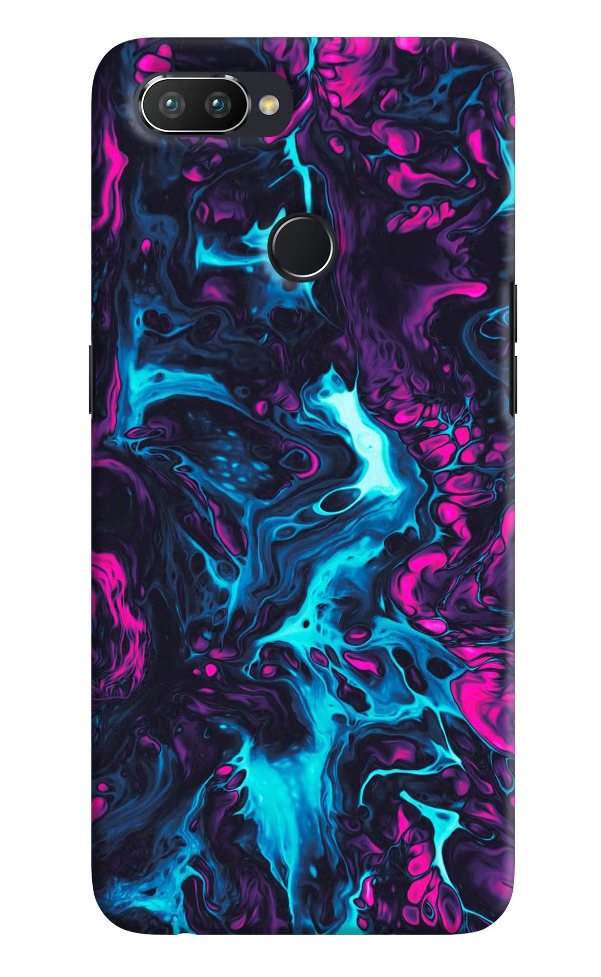 Abstract Realme 2 Pro Hard Case Back Cover by Casekaro
