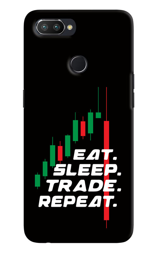 Eat Sleep Trade Repeat Realme 2 Pro Hard Case Back Cover by Casekaro
