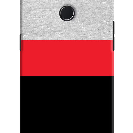 Tri Color Pattern Realme 2 Pro Hard Case Back Cover by Casekaro