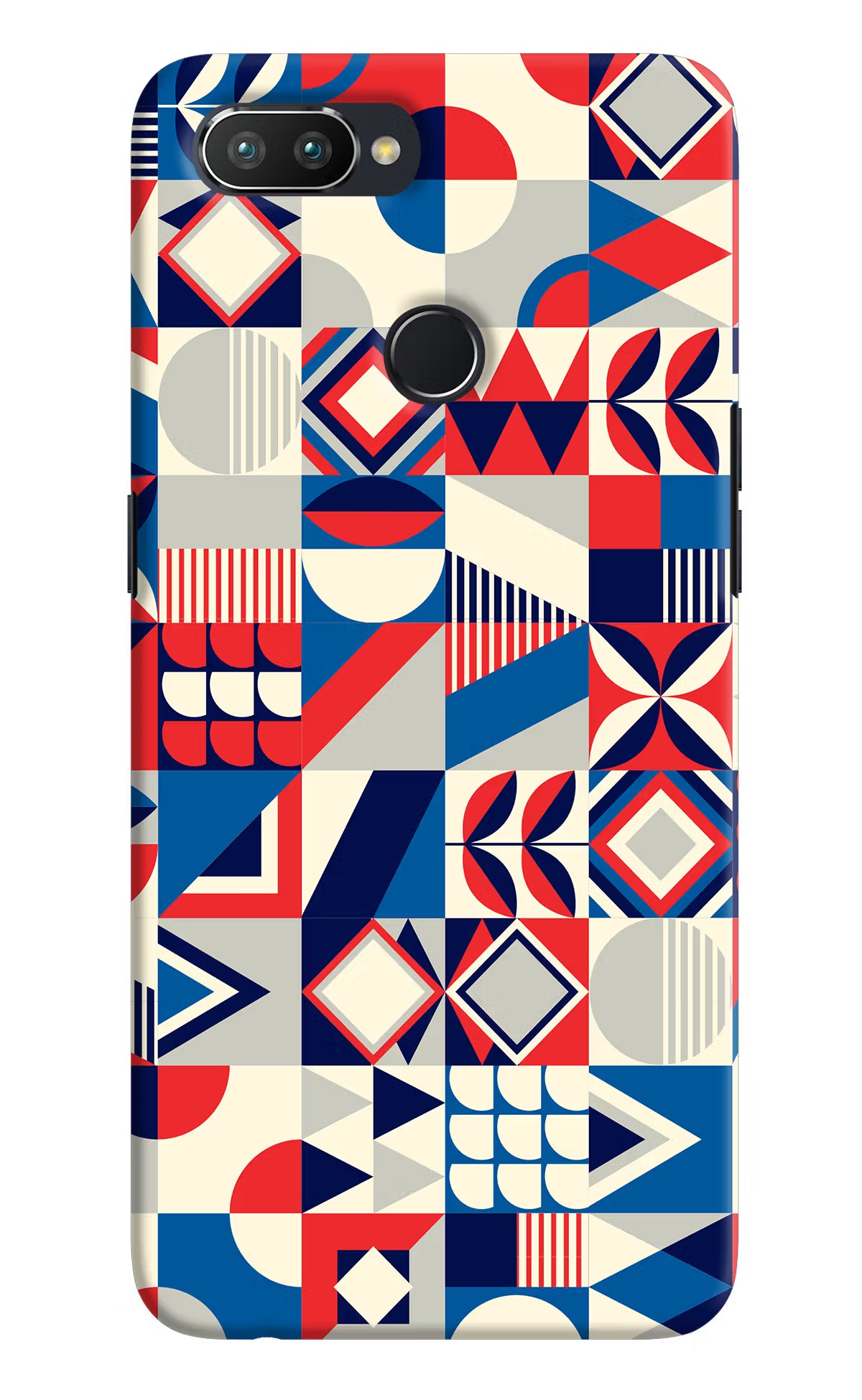 Colorful Pattern Realme 2 Pro Hard Case Back Cover by Casekaro