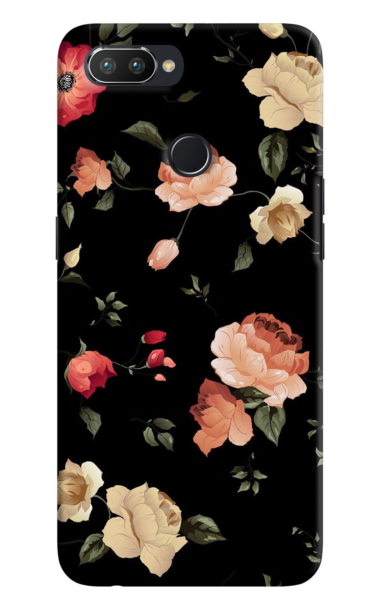 Flowers Realme 2 Pro Hard Case Back Cover by Casekaro