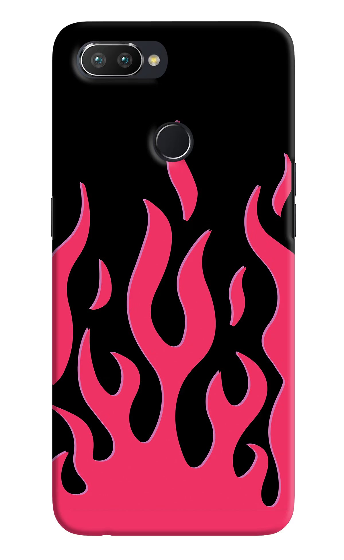 Fire Flames Realme 2 Pro Hard Case Back Cover by Casekaro