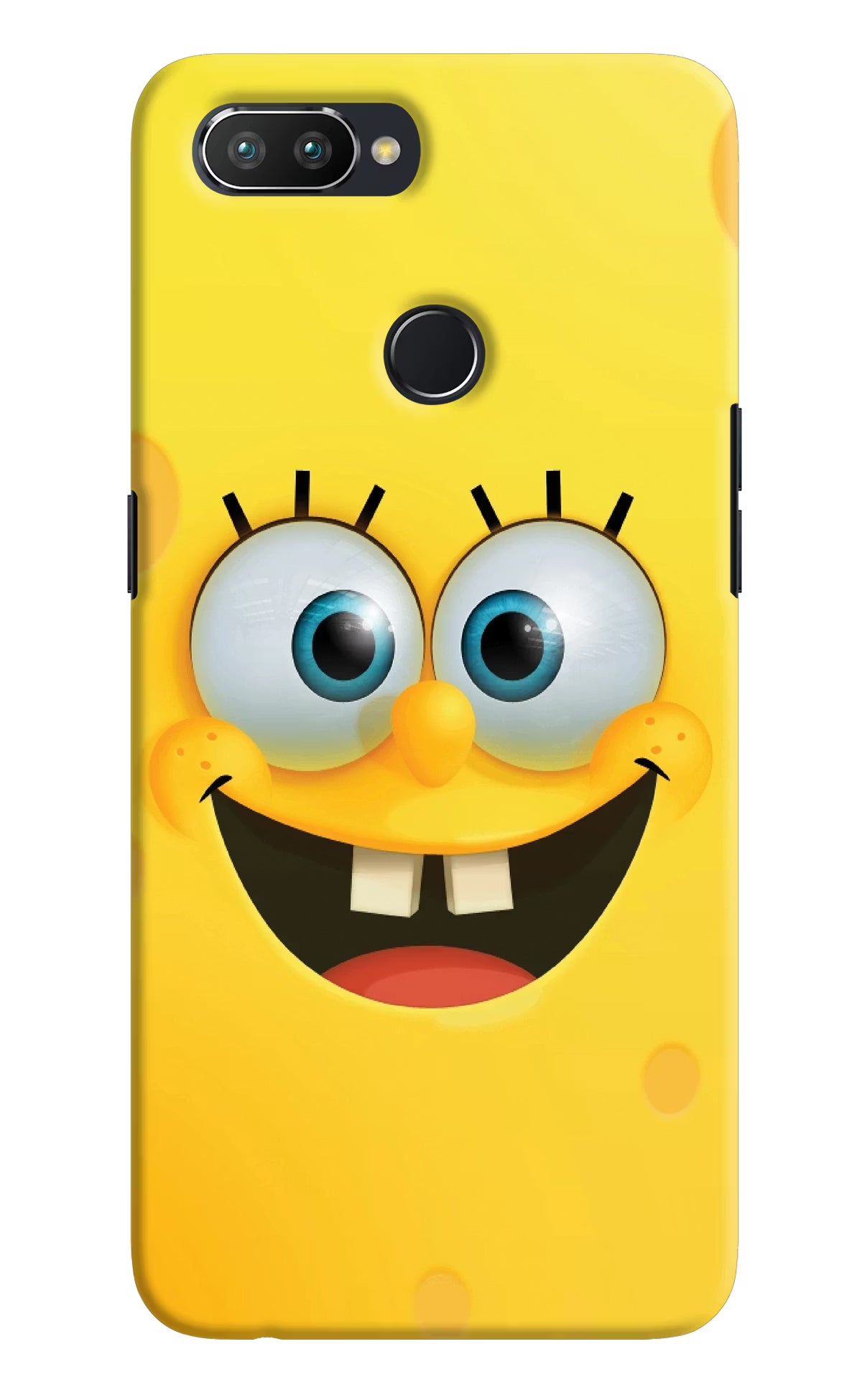 Sponge 1 Realme 2 Pro Hard Case Back Cover by Casekaro