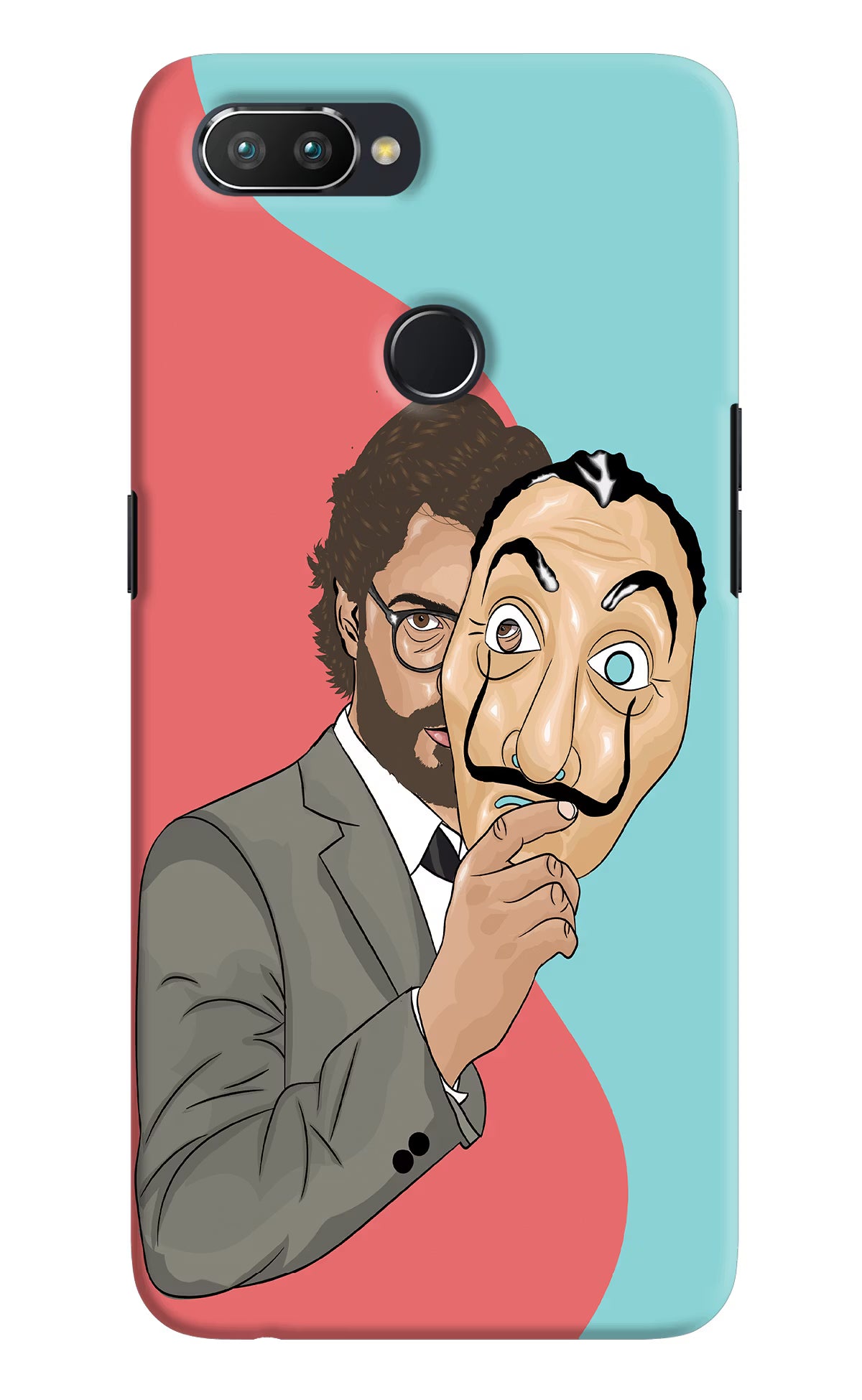 Professor Realme 2 Pro Hard Case Back Cover by Casekaro