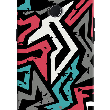 Geometric Graffiti Realme 2 Pro Hard Case Back Cover by Casekaro