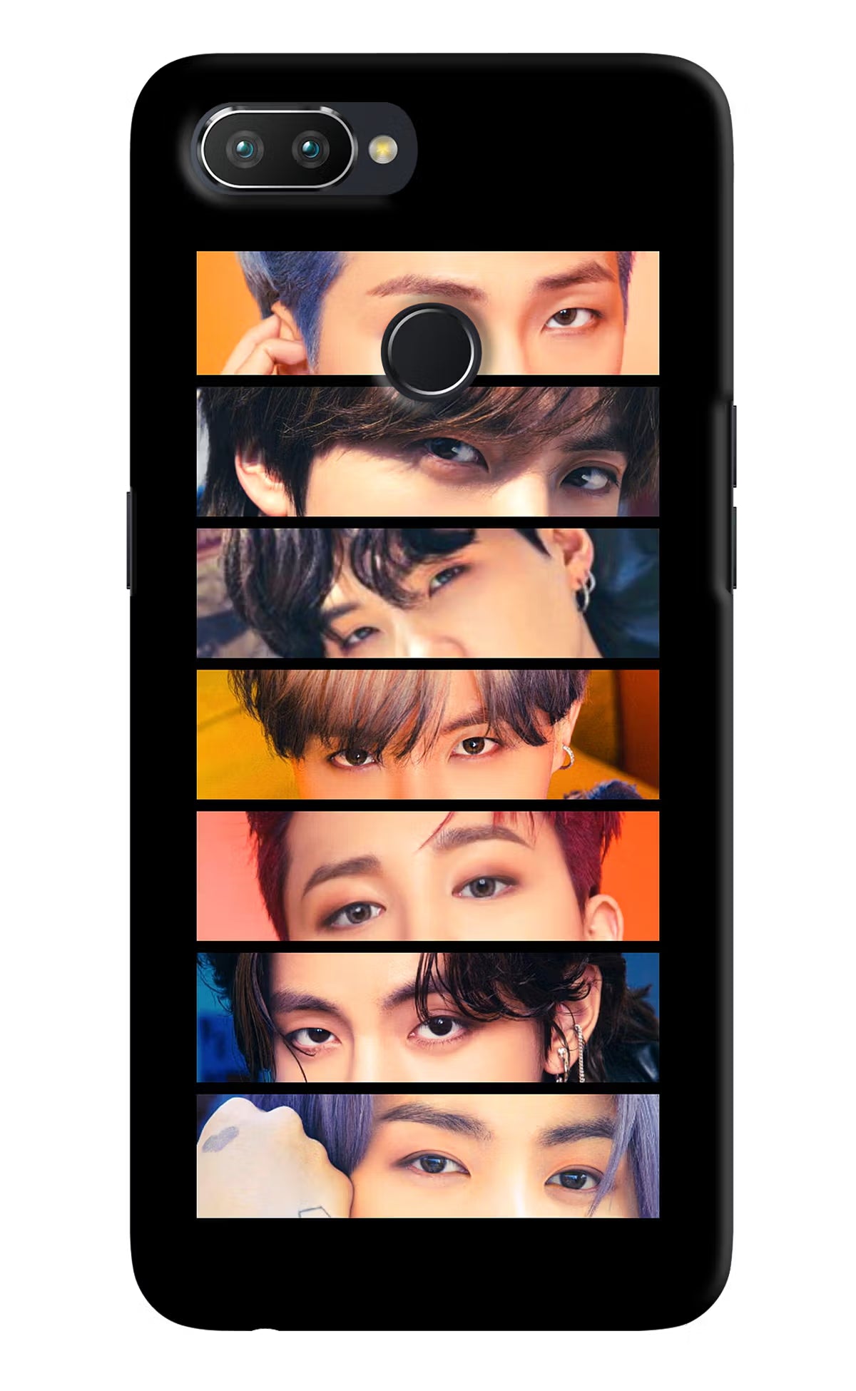 BTS Eyes Realme 2 Pro Hard Case Back Cover by Casekaro