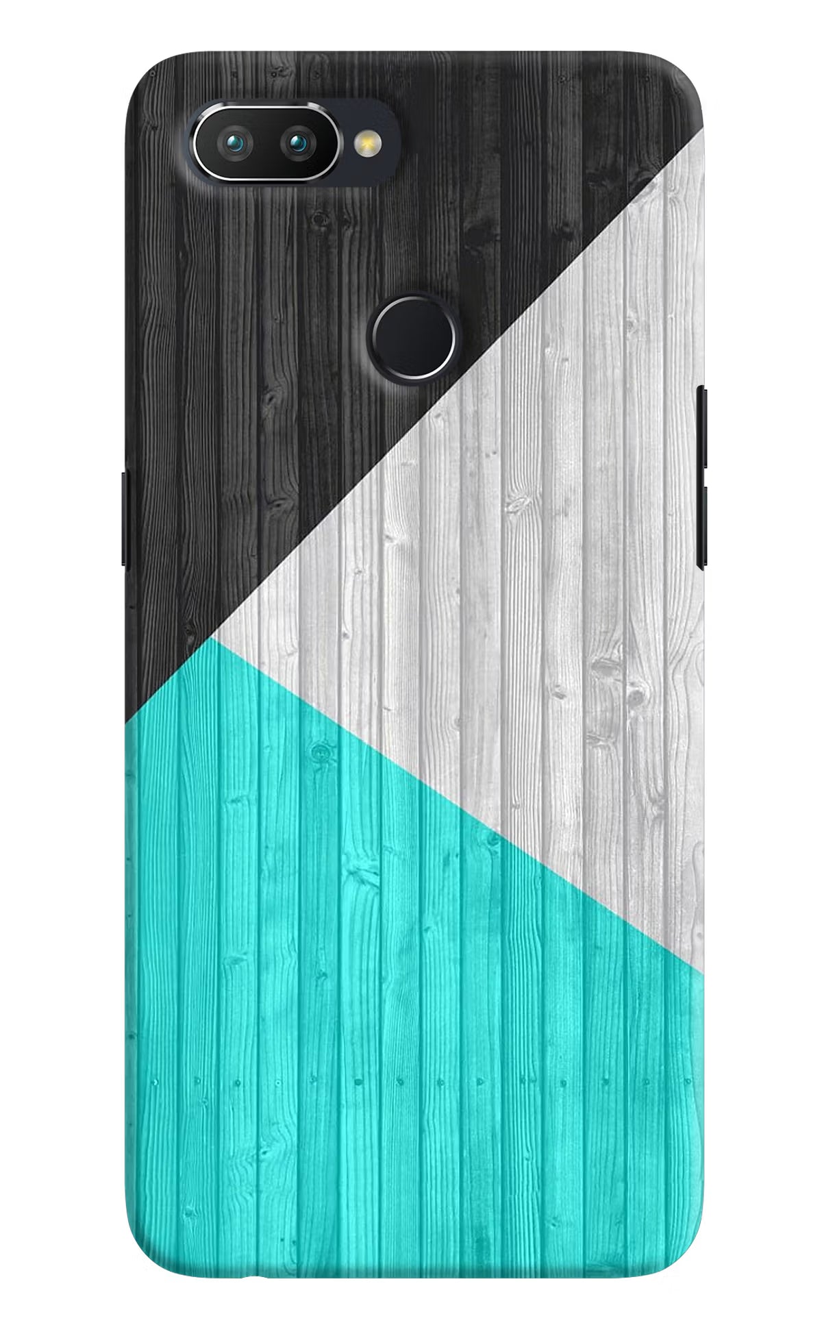 Wooden Abstract Realme 2 Pro Hard Case Back Cover by Casekaro