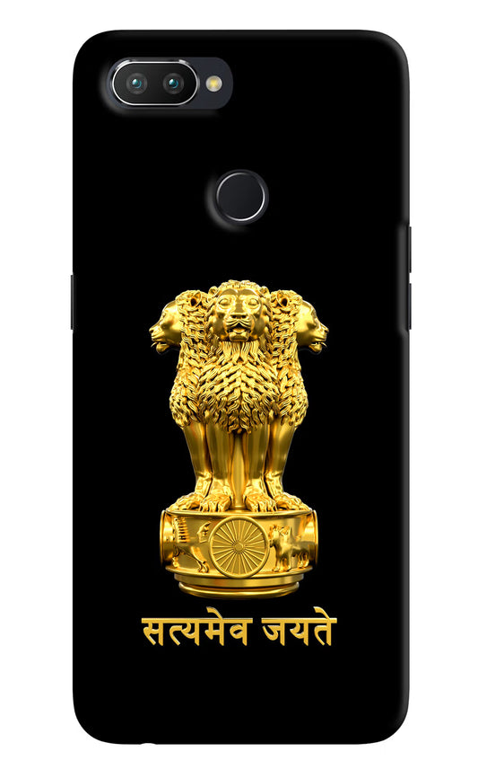 Satyamev Jayate Golden Realme 2 Pro Hard Case Back Cover by Casekaro