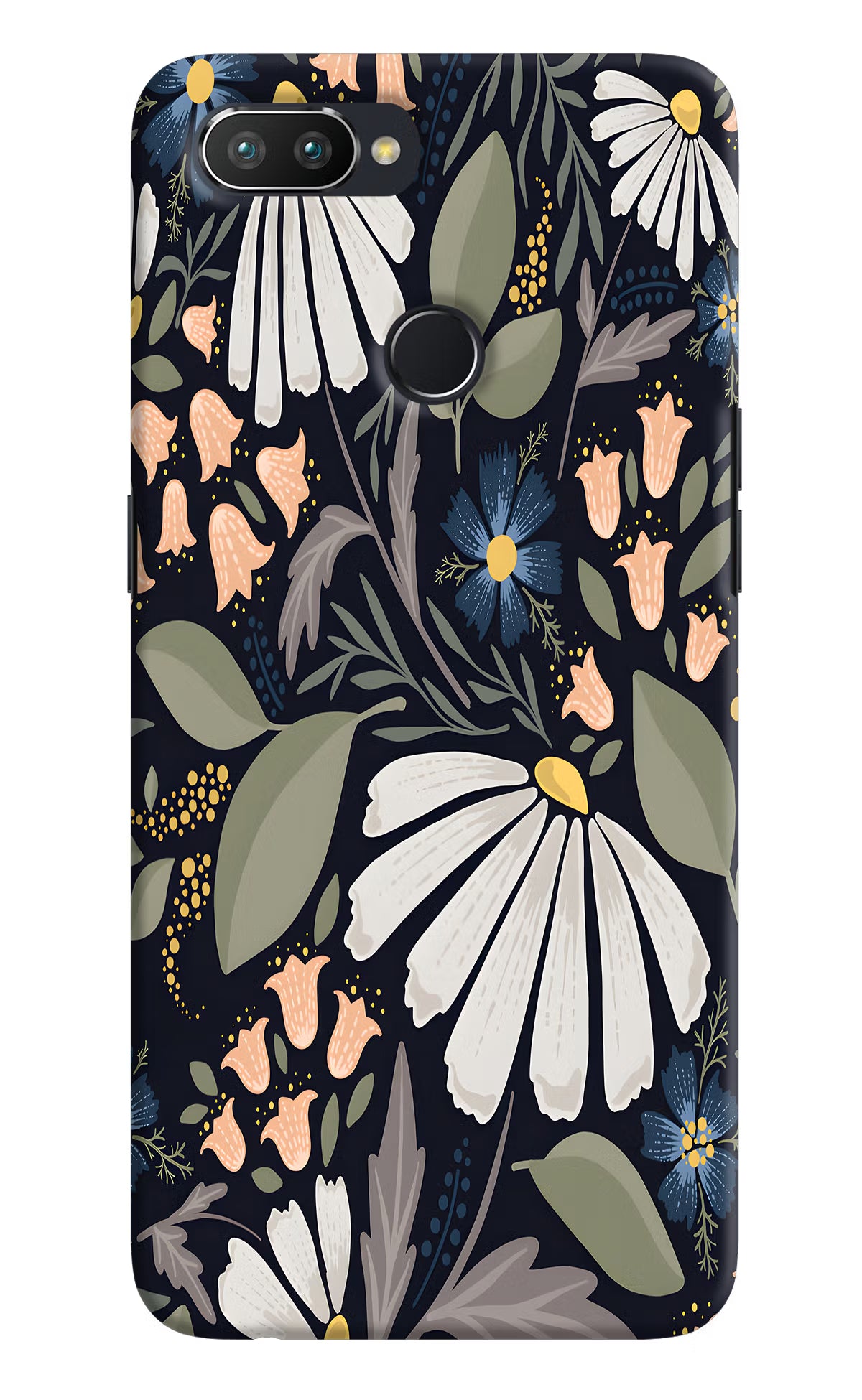 Flowers Art Realme 2 Pro Hard Case Back Cover by Casekaro
