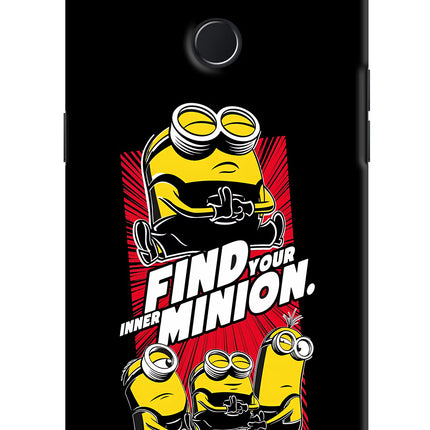 Find your inner Minion Realme 2 Pro Hard Case Back Cover by Casekaro