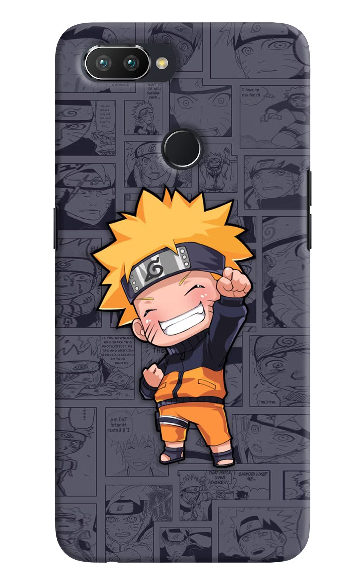 Chota Naruto Realme 2 Pro Hard Case Back Cover by Casekaro