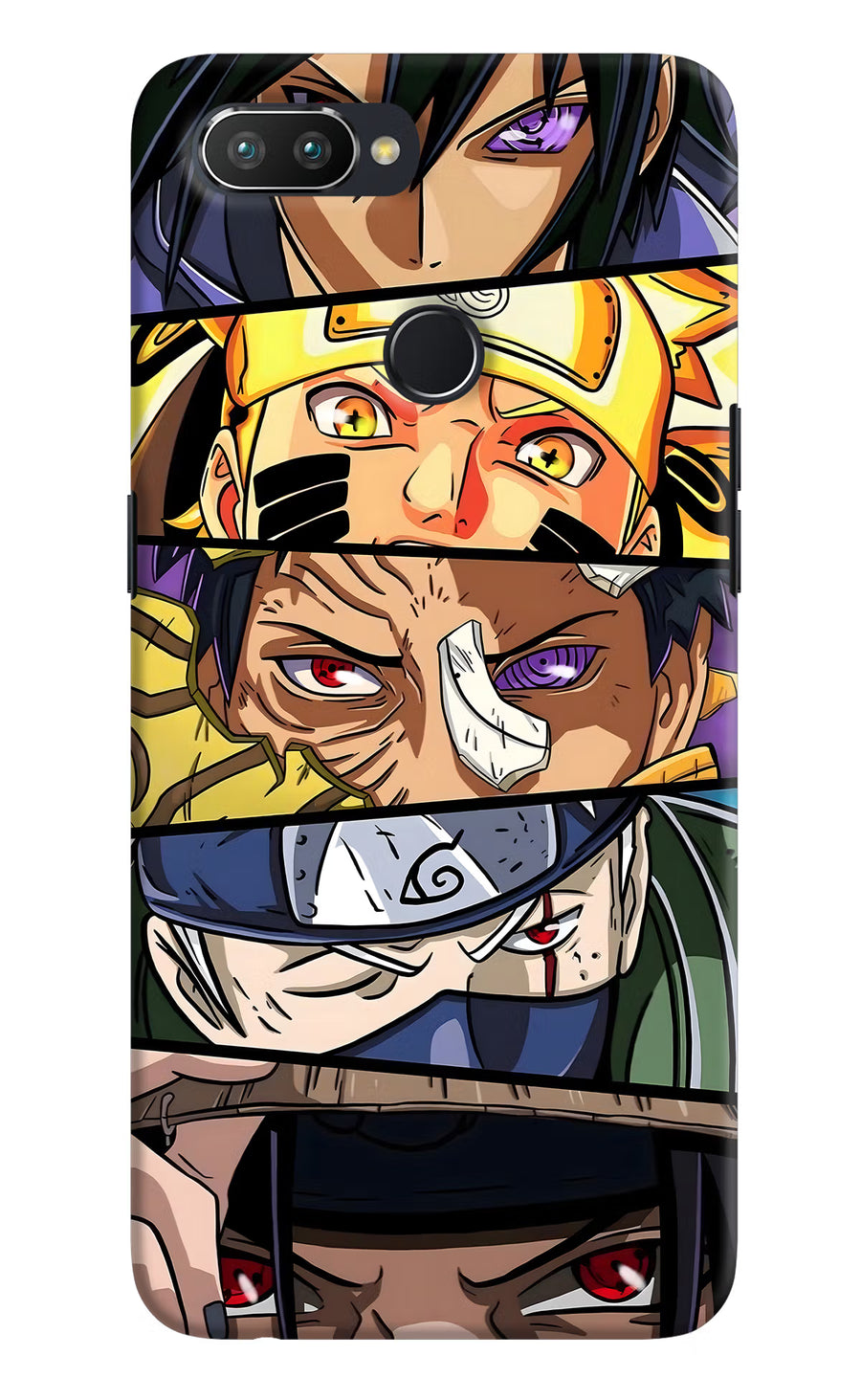 Naruto Character Realme 2 Pro Back Cover, Hard case