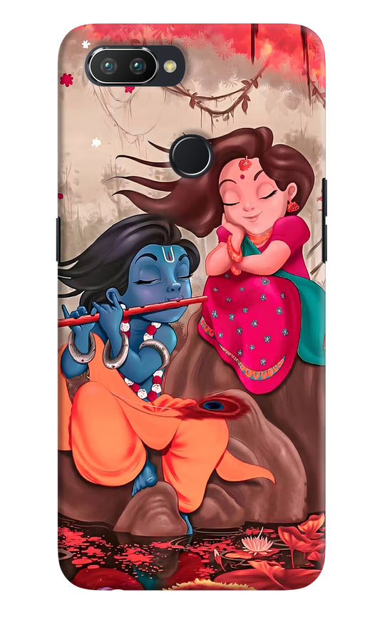 Radhe Krishna Realme 2 Pro Hard Case Back Cover by Casekaro