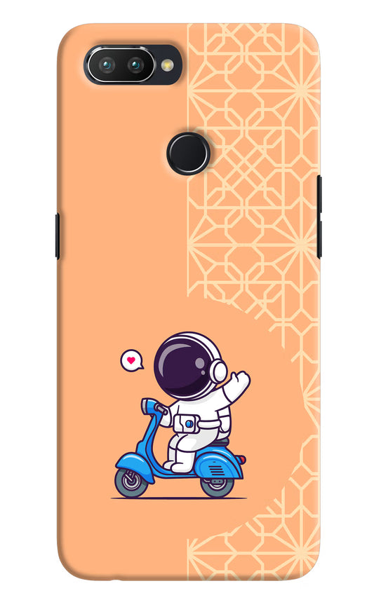 Cute Astronaut Riding Realme 2 Pro Hard Case Back Cover by Casekaro