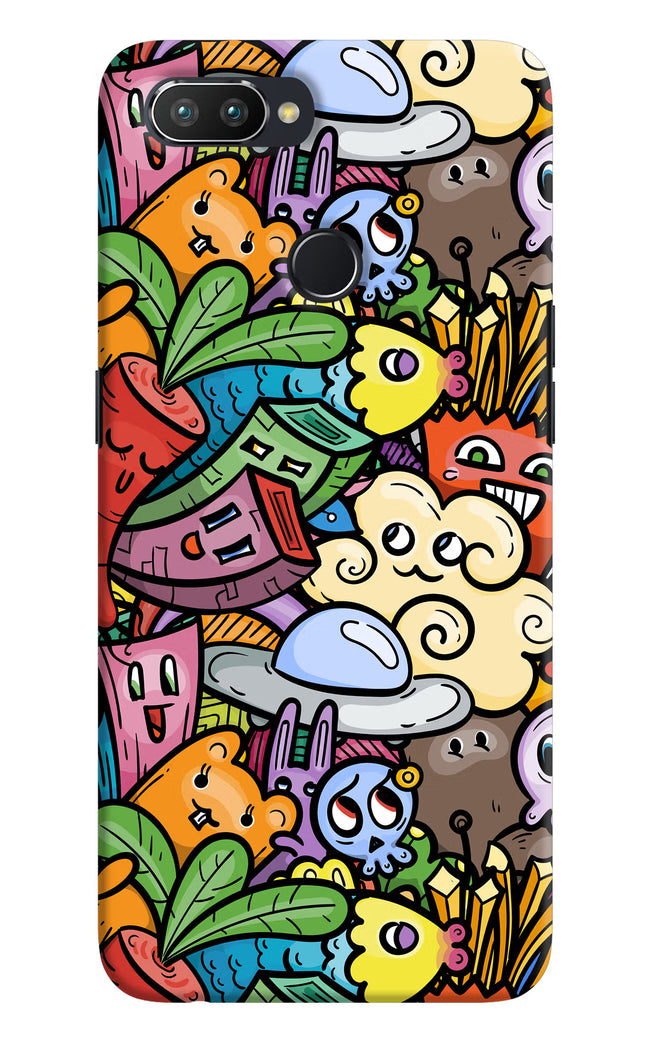 Veggie Doodle Realme 2 Pro Hard Case Back Cover by Casekaro