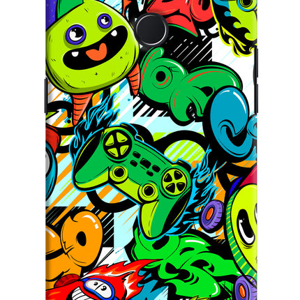Game Doodle Realme 2 Pro Hard Case Back Cover by Casekaro