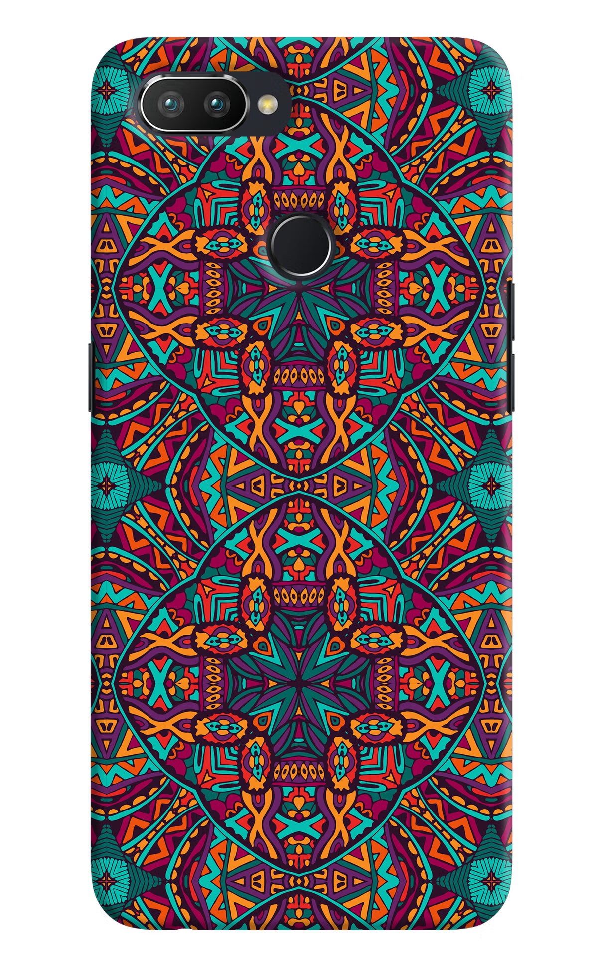 Colour Mandala Realme 2 Pro Hard Case Back Cover by Casekaro