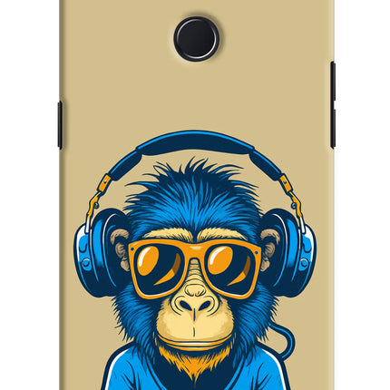 Monkey Headphone Realme 2 Pro Hard Case Back Cover by Casekaro