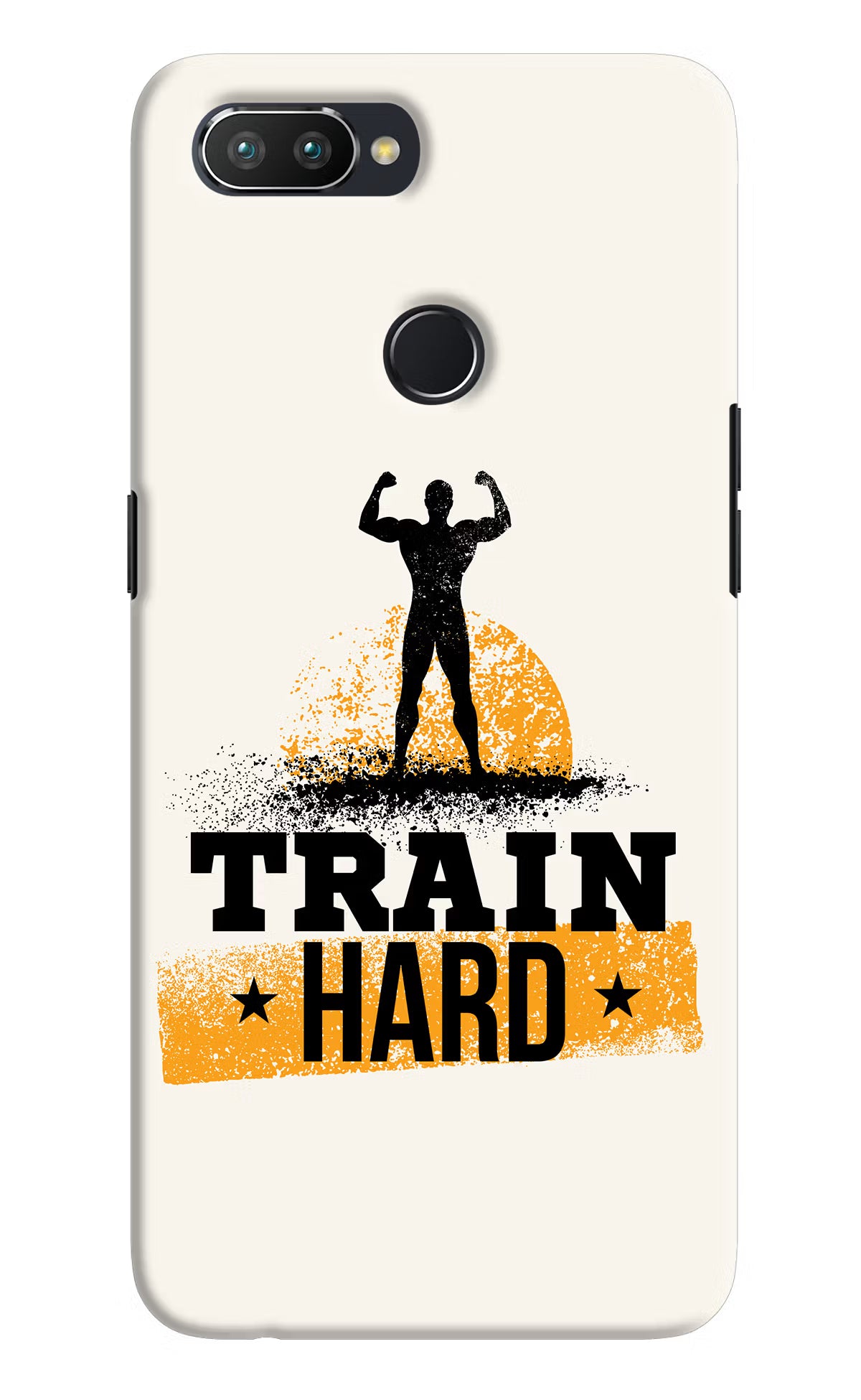 Train Hard Realme 2 Pro Hard Case Back Cover by Casekaro