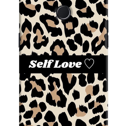 Leopard Print Self Love Realme 2 Pro Hard Case Back Cover by Casekaro
