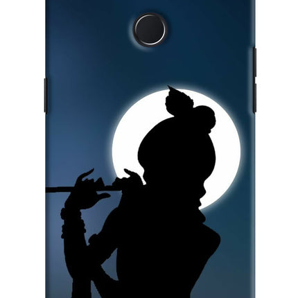 Shri Krishna Silhouette Realme 2 Pro Hard Case Back Cover by Casekaro