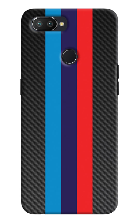 BMW Stripes Pattern Realme 2 Pro Hard Case Back Cover by Casekaro